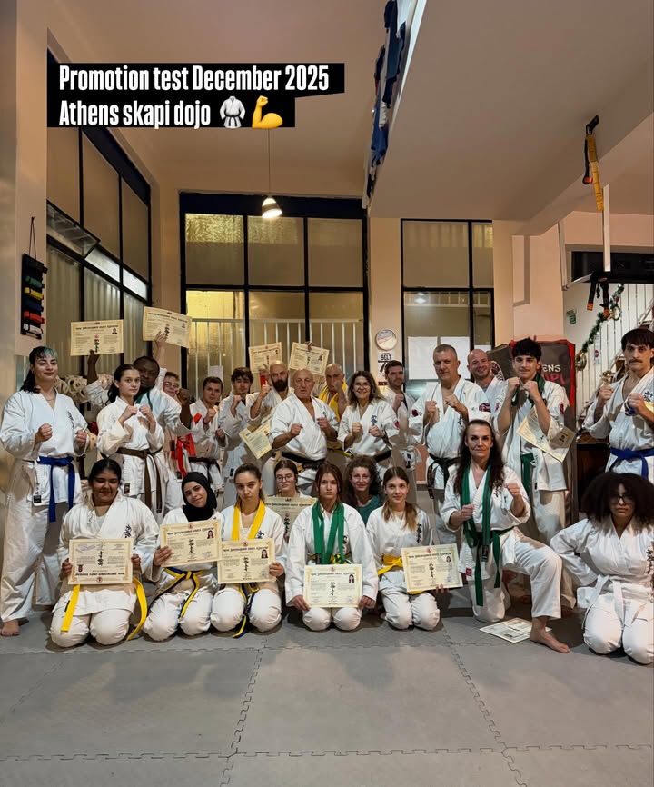 Kyokushin Skapi Dojo Athens Greece